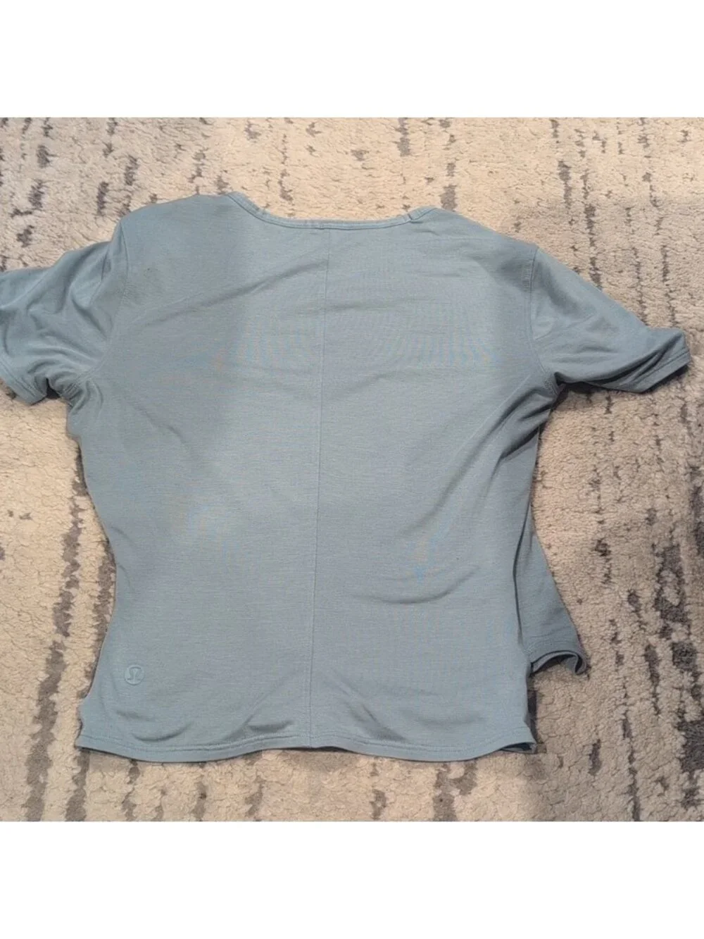 Lululemon Round Trip Short Sleeve Blue Cast